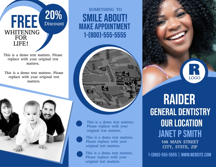 General Dentistry Flyer (US Letter) template