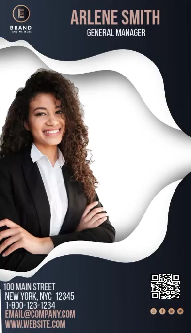 General Manager Business Card | PosterMyWall