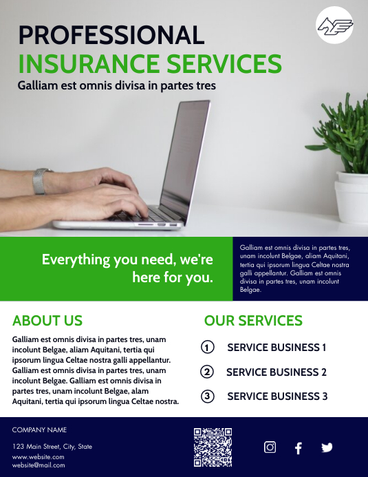 generic business flyer advertisement Template | PosterMyWall