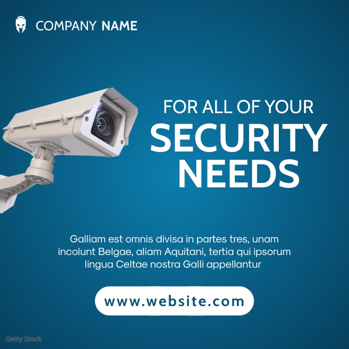 Security Ad Examples generic creative security cctv services adver Template | PosterMyWall