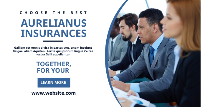 Copy of generic insurance services advertisement desi | PosterMyWall