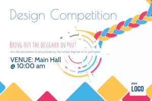 Design competition Label template