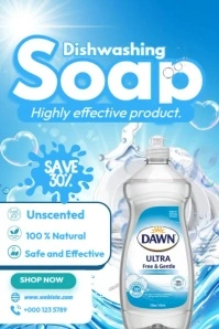 Gentle Power, Maximum Clean Results Poster template