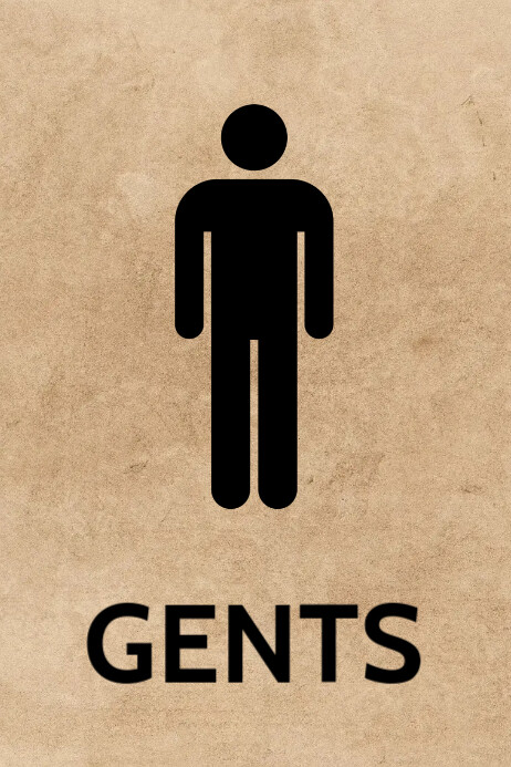 Gents Sign