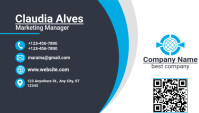 Black Business Card Business Card Template
