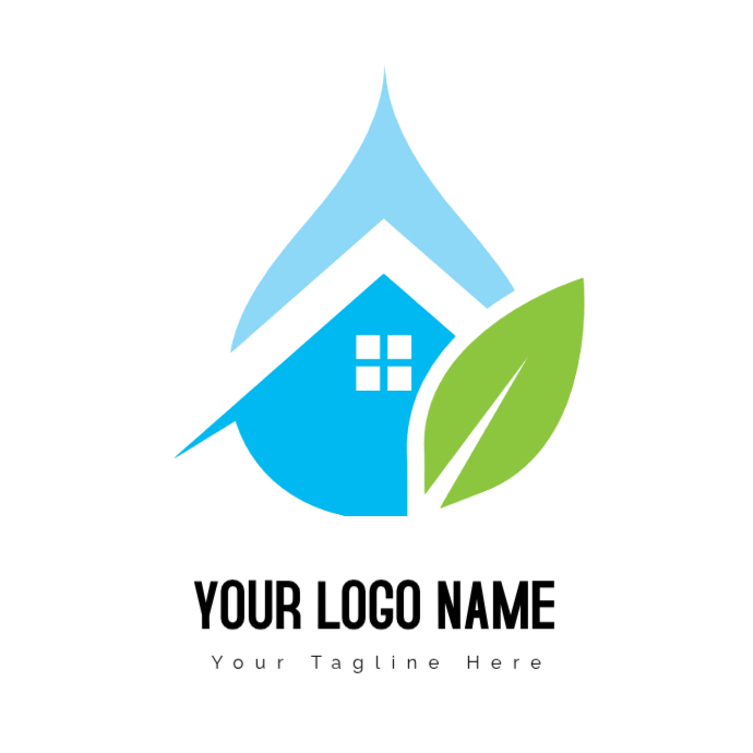 Geometric Carpet Cleaning Roof Cleaning Duct Cleaner Logo Ilogo template