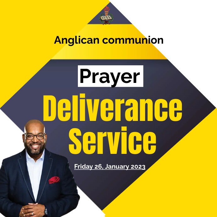 Copy of Geometric Church Program Poster Flyers Reviva | PosterMyWall
