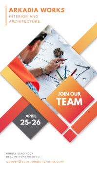 Geometric Hiring Now Story Ad template