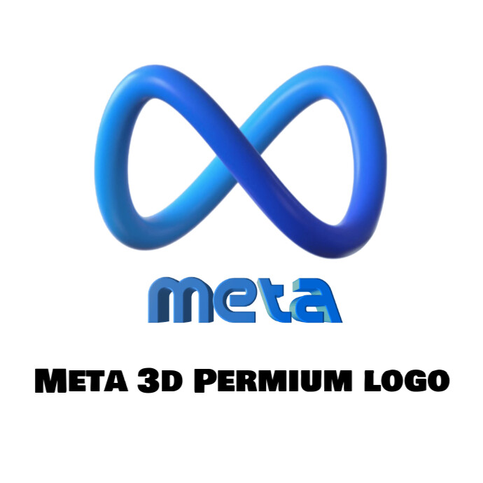 Copy of Geometric Meta Logo | PosterMyWall