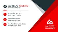 geometric modern business card template desig