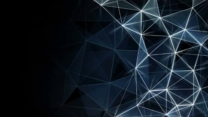 Geometric shape video zoom background Presentación (16:9) template