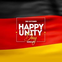 German Unity Day Instagram Post Video template
