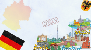Germany Flyer งานนำเสนอ Presentation (16:9) template