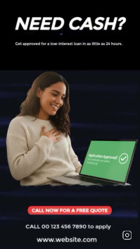 Financial Services Ad Ekran reklamowy (9:16) template