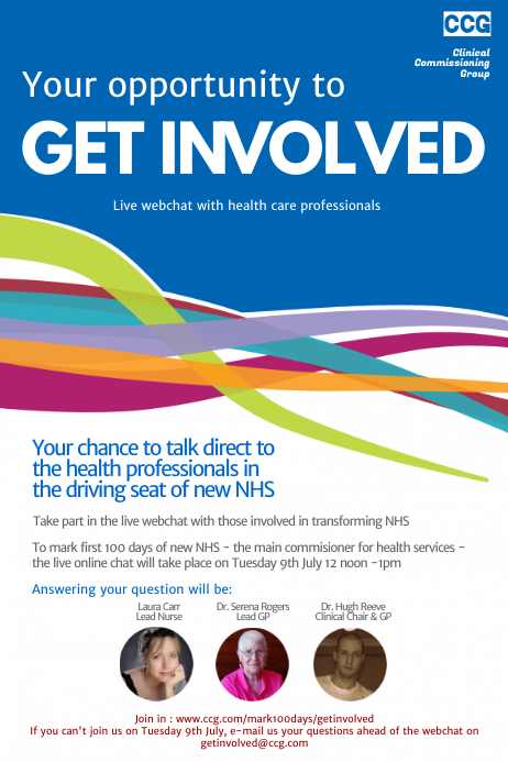 Get involved Poster Template | PosterMyWall