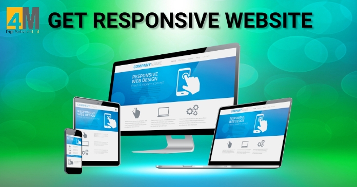 Get responsive website design template Facebook 共享图片