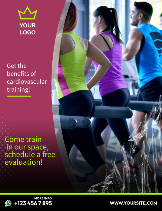 Copy of Get the benefits of cardiovascular training PosterMyWall