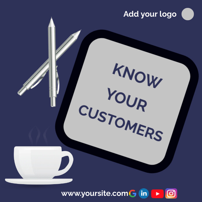 Get to know your customers day Template PosterMyWall