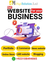 Get website for your business Рекламная листовка (US Letter) template