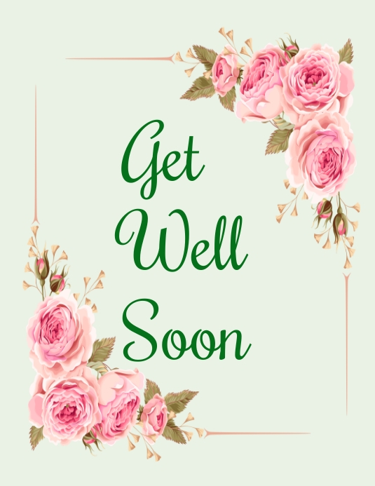 Getting Card get well greeting card Template | PosterMyWall