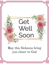 Get Well Soon Template PosterMyWall