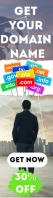 get your domain name l domain companey Skyscraper large template