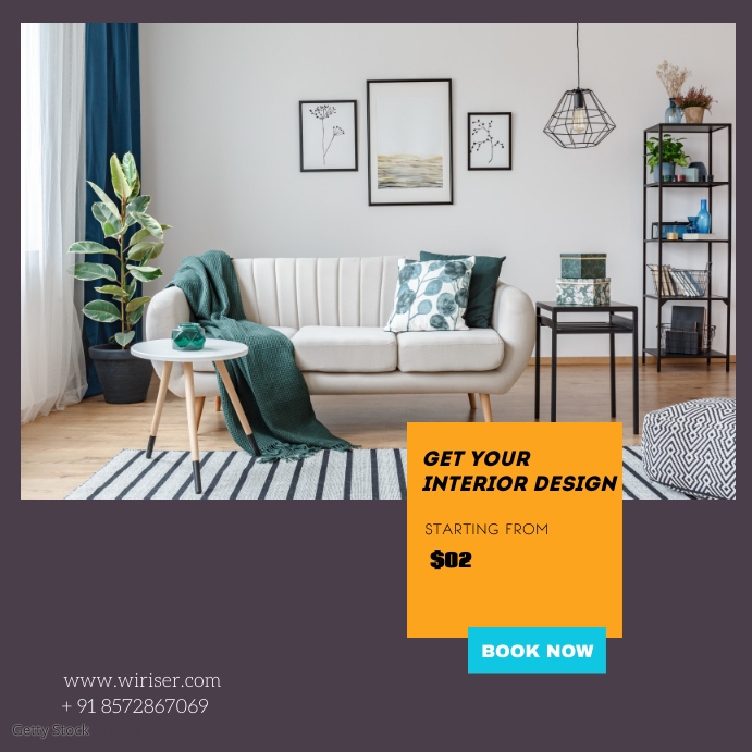Get your Interior design Template | PosterMyWall