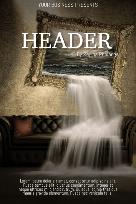 Ghost Stories Scary Book Cover Movie Film Template