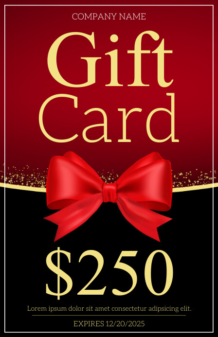 Gift Card | PosterMyWall