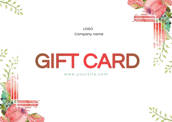 Gidft Card Example Gift card Template | PosterMyWall