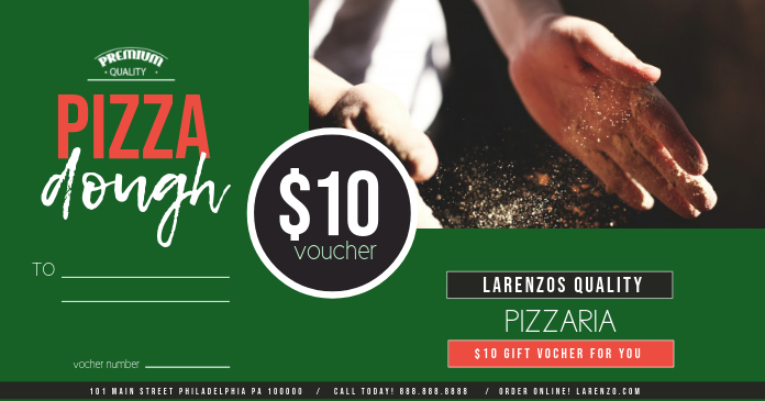 Gift card Imagem partilhada do Facebook template