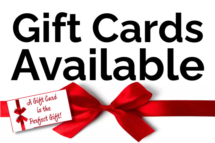 Gift Card Sign In Gift Cards Available Sign Template | PosterMyWall