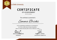 High School Diploma Custom Printed With Your Info Premium Quality