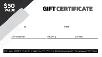 Gift Certificate Presentation (16:9) template