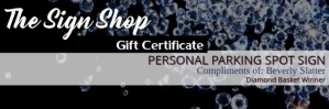 Black Gift Certificate Twitter 标题 Template