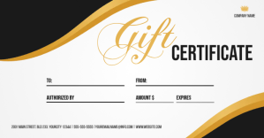 Gift Certificate Imagen Compartida en Facebook template