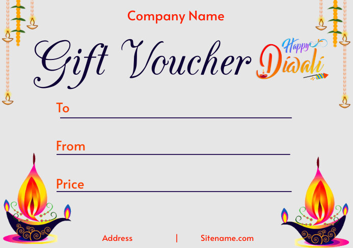 Gift Certificate Template PosterMyWall