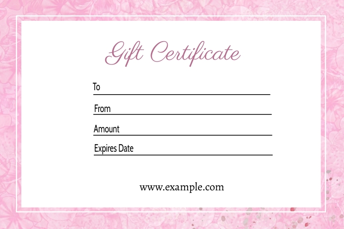 gift certificate template PosterMyWall gift certificate template PosterMyWall