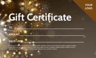 gift certificate Voucher Coupon Bon Card Ad Legale USA template