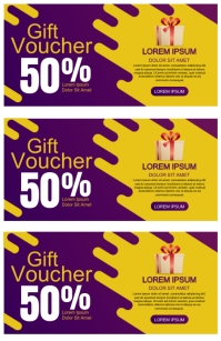 Voucher Design Template | PosterMyWall