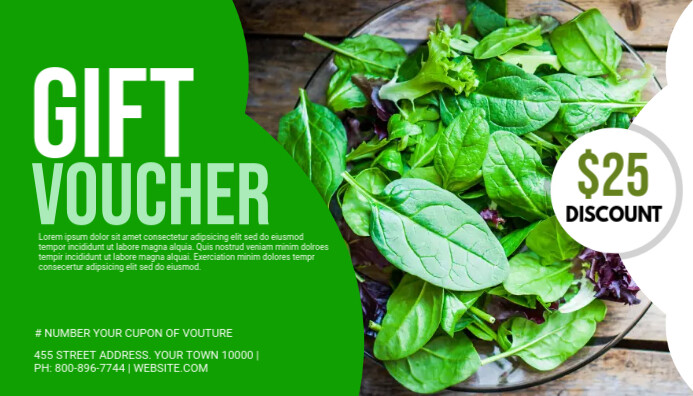 Gift Voucher Blog header Template | PosterMyWall