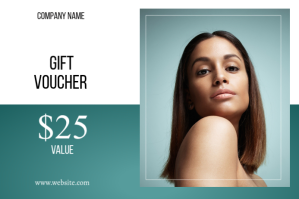 Gift Voucher Label template