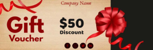 Gift Voucher Twitter Banner template