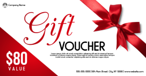 Gift Voucher Imagen Compartida en Facebook template
