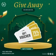 Gift Voucher Square (1:1) template