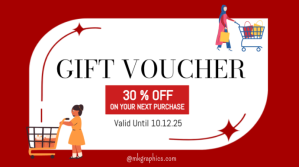 Gift voucher Presentación (16:9) template