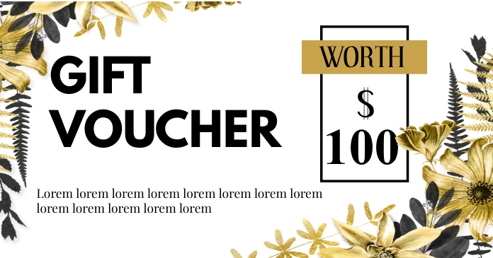 Copy of Gift voucher flyer | PosterMyWall