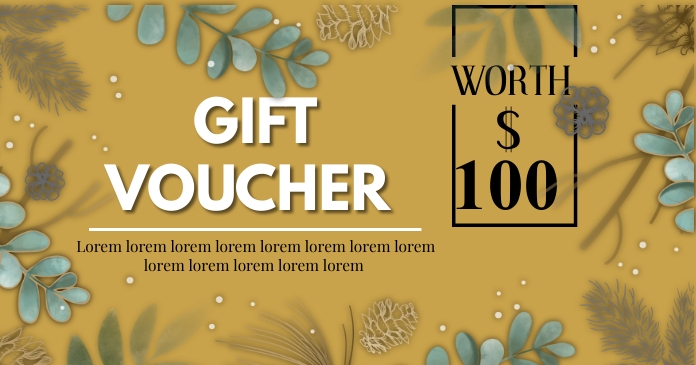 Copy of Gift voucher flyer | PosterMyWall