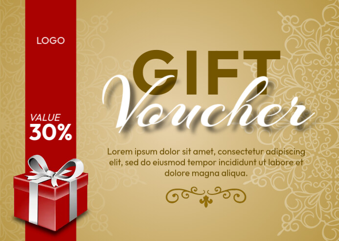 Copy of Gift Voucher Template | PosterMyWall