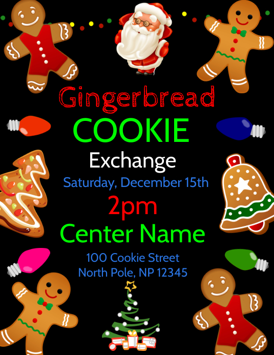Copy of Gingerbread | PosterMyWall
